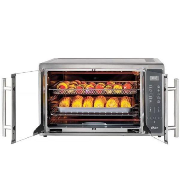 Oster Horno TSSTTVFDDAF 053 42L Freidora de Aire 1700W Puerta Francesa 8 Funciones