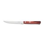 Tramontina Cuchillo Asado 5" Polywood Acero Inoxidable 420 Hoja Afilada Mango Ergonomico