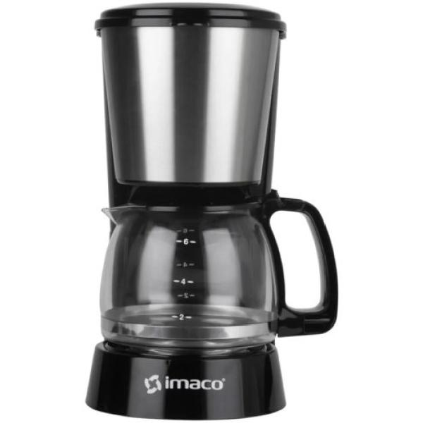 Cafetera Imaco CM6065 600W 0.6L Filtro Permanente Apagado Automático Negro