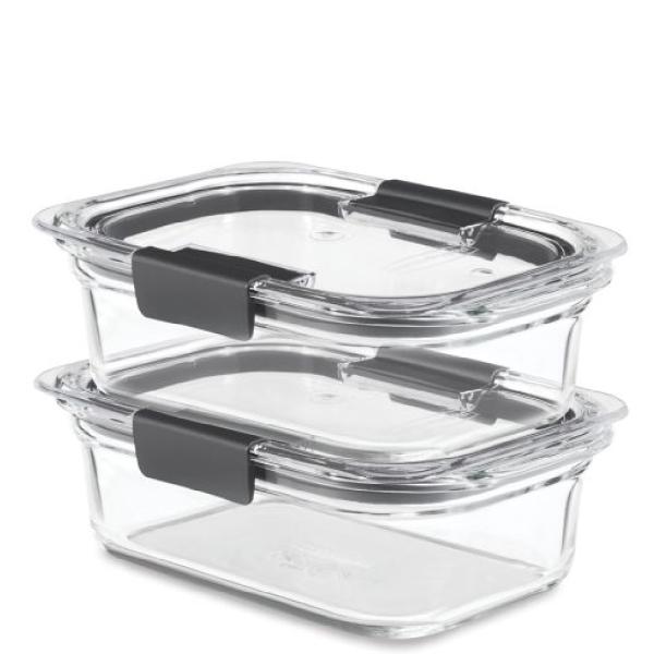 Rubbermaid Tuppers 2118306 Set 2 Unidades Capacidades Diferentes Apta Congelador