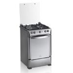 Indurama Granada Zafiro Croma Cocina a Gas 4 Hornillas 70x50cm Encendido Eléctrico Acero Inoxidable
