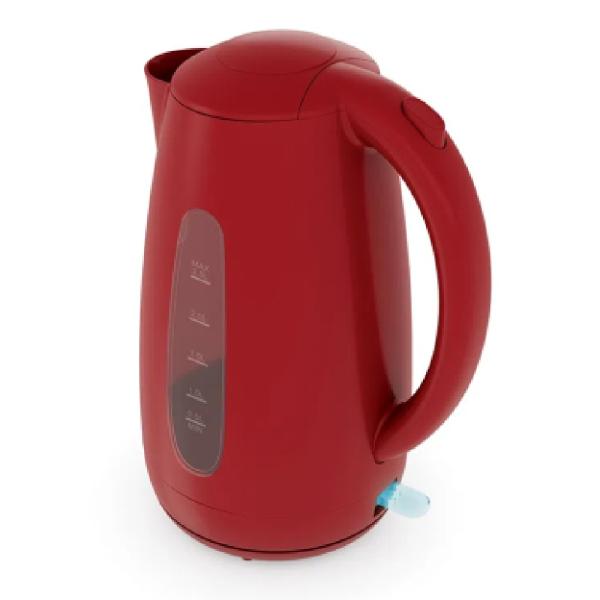 Oster BVSTKED889R Hervidor Eléctrico 2.5L 1500W Apagado Automático Base 360° Rojo