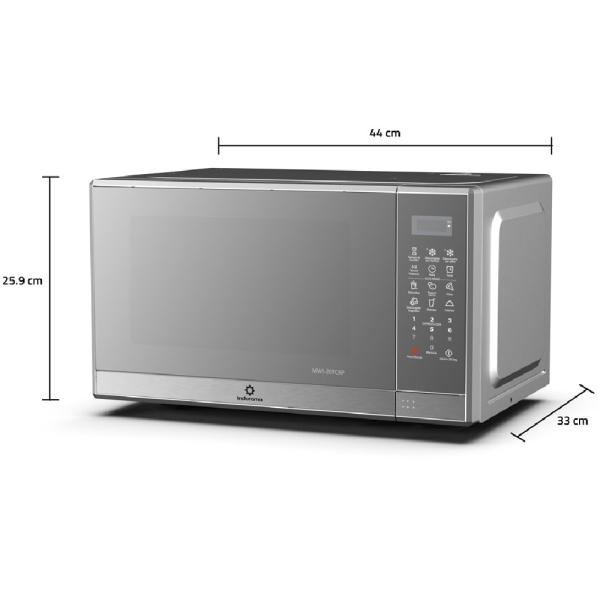 Indurama MWI-20TCRP 700W 20L Panel Digital 10 Niveles Croma