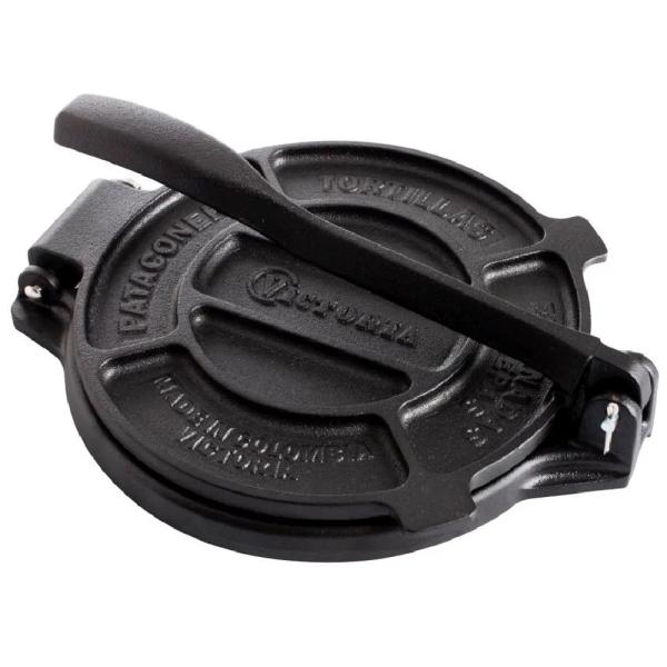 Prensa Para Tortillas 6.5" Marca Victoria Acero Inoxidable Duradero Cocina Profesional - 55136001