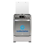 Cocina Indurama Ibiza Zafiro Croma 4 Quemadores Horno Autolimpiante Encendido Eléctrico