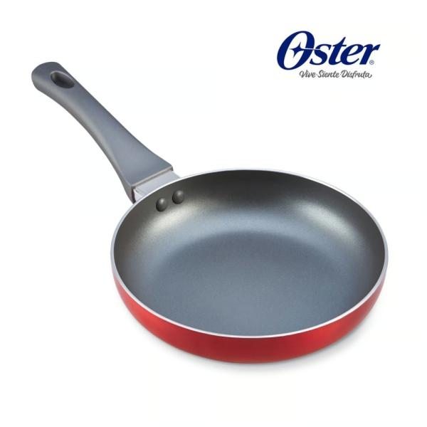 Oster Sarten Herscher Antiadherente 30cm 5 Capas Resistente al Calor Rojo 92324-01