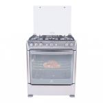 Cocina a Gas Indurama Cirella 5 Quemadores 22.5K BTU Parrilla Extraíble Croma