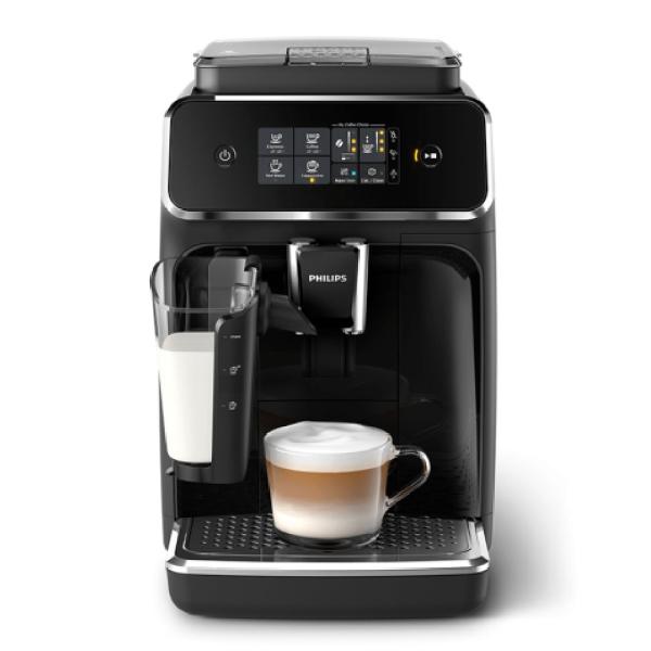 Cafetera Philips EP2231 42 Sistema LatteGo 1400W Preparación Rápida Diseño Compacto Negro