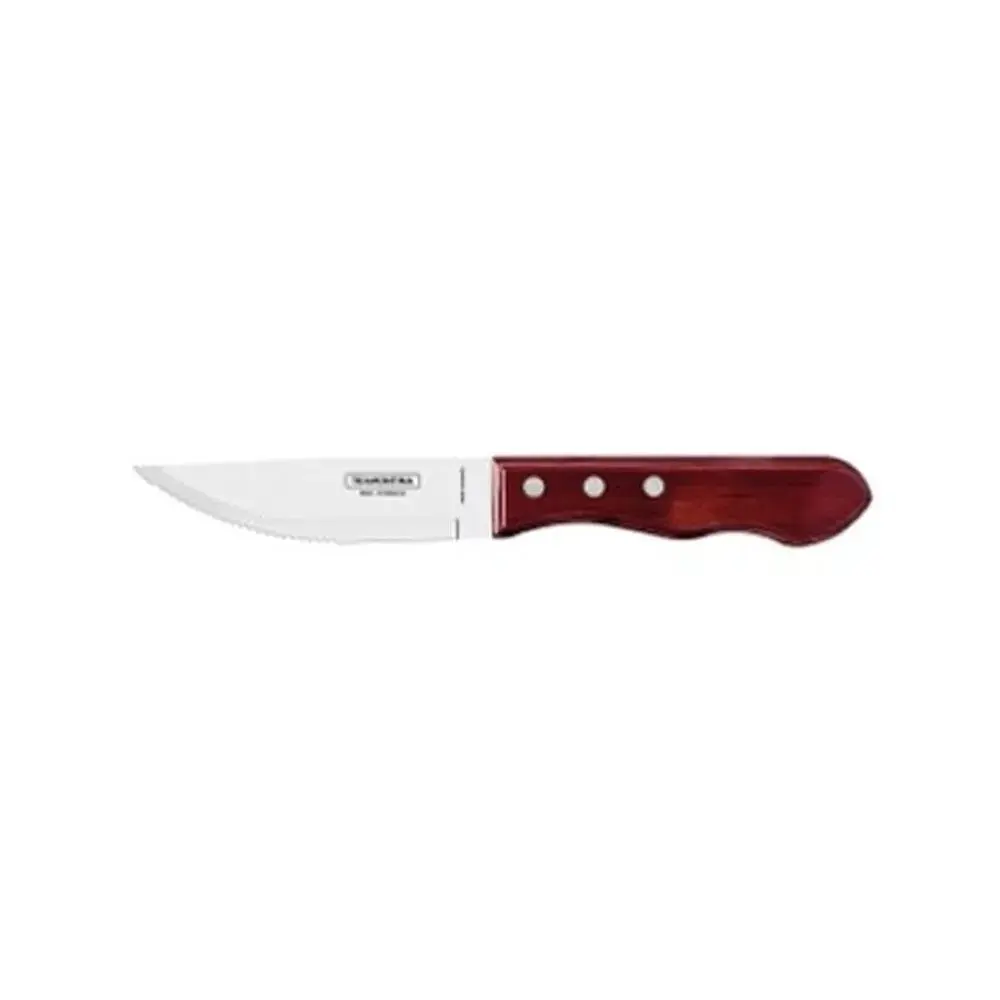 Tramontina 10059695 Cuchillo Jumbo 5" Acero Inoxidable 420 Mangos Polímero Antiadherente Carnes