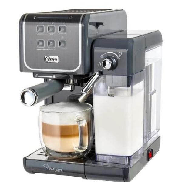 Cafetera Oster BVSTEM6801M 1350W Espresso Profesional Vaporizador Integrado Negro