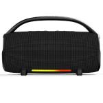 Altavoz Inalámbrico LED Boombox 30W Sincronización Luz-Música Control Táctil Negro