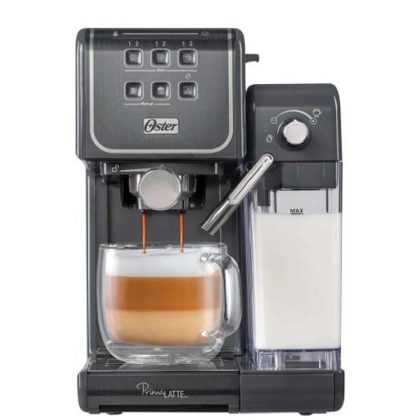 Cafetera Oster BVSTEM6801M 1350W Espresso Profesional Vaporizador Integrado Negro