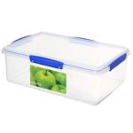 Envase para Comida Sistema 1870 7L con Tapa Segura Apto Frigorífico Sin Derrames Claro