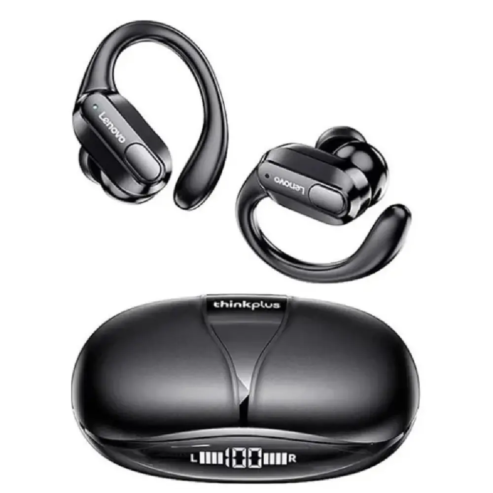 Lenovo ThinkPlus XT80 Bluetooth 5.0 Cancelación de Ruido 20H Batería Control Táctil Negro