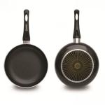 Record SA Sarten Sol Aluminio Antiadherente 24cm Negro – Cocina Profesional