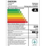 Refrigeradora Indurama RI-389DI 246L 130W No Frost Ahorro Energético Plateado