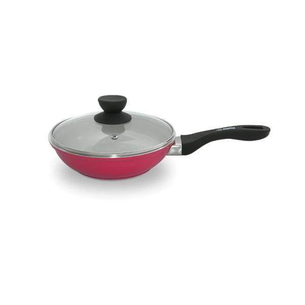 Sartén Record Cerámica 20cm Roja Cocina Saludable Antiadherente Duradero