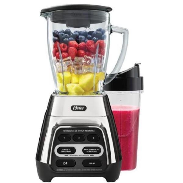 Oster BLSTPYG1311NBG Licuadora Reversible 1.5L 600W 2 Velocidades + Pulso Silver