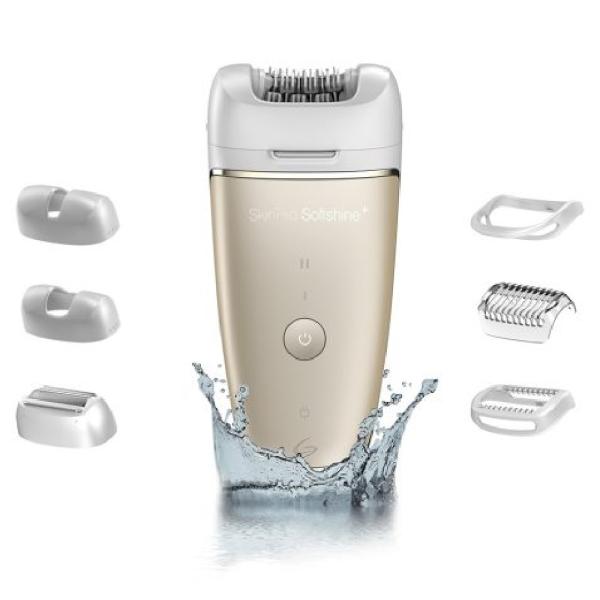 Depiladora Skin Pro Softshine USB 301 18.000 RPM Tecnología IPL 3 Niveles
