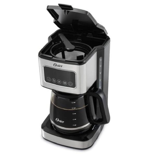 Cafetera Oster BVSTDC4402 1000W 12 Tazas Termo Acero Inoxidable Negro