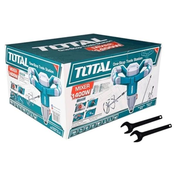 MEZCLADOR DE CEMENTO Y PINTURA 1400W INDUSTRIAL TD614006