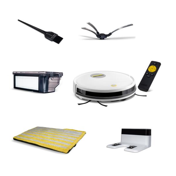 Robot Aspirador Karcher RCV 1 Limpiafriega 2000Pa Succión Navegación Inteligente