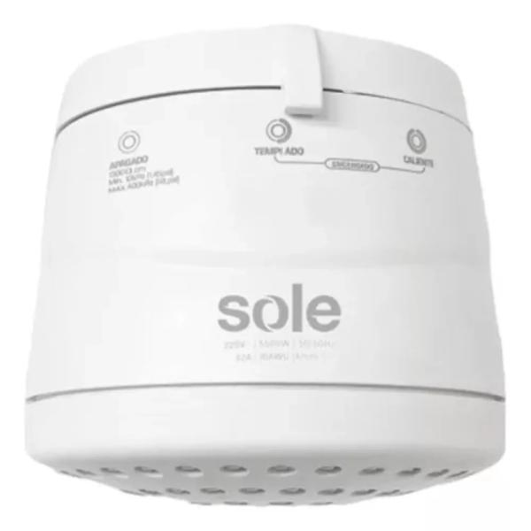 DUCHA ELÉCTRICA SOLE 5500W MODELO SOLUCIÓN SOLDE5500S