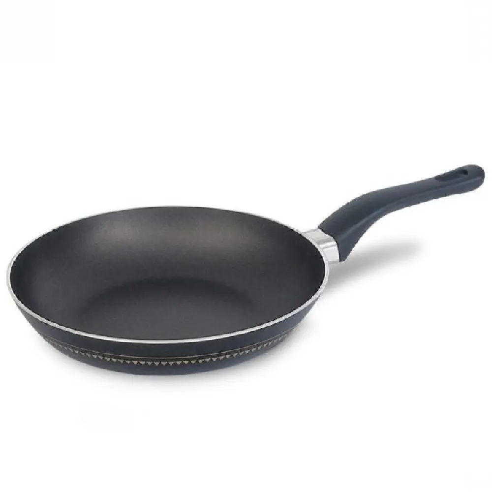 Record SA Sarten Sol Aluminio Antiadherente 28cm Cocción Uniforme Mango Ergonómico Negro