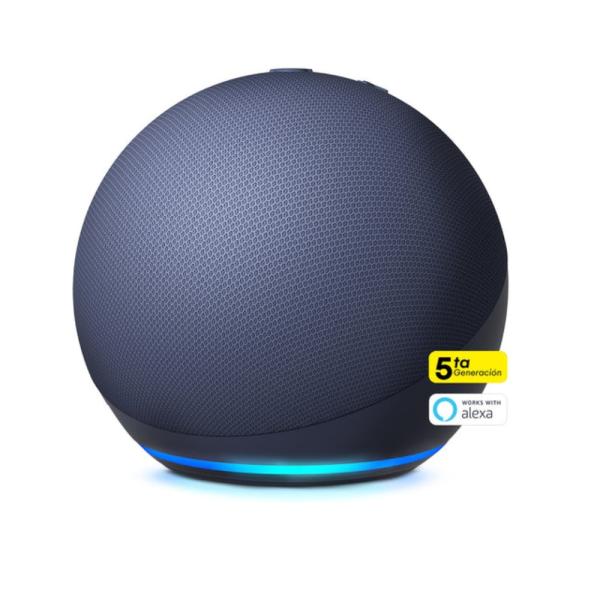 Echo Dot 5ta Generación Altavoz Smart con Alexa Diseño Compacto Premium Negro