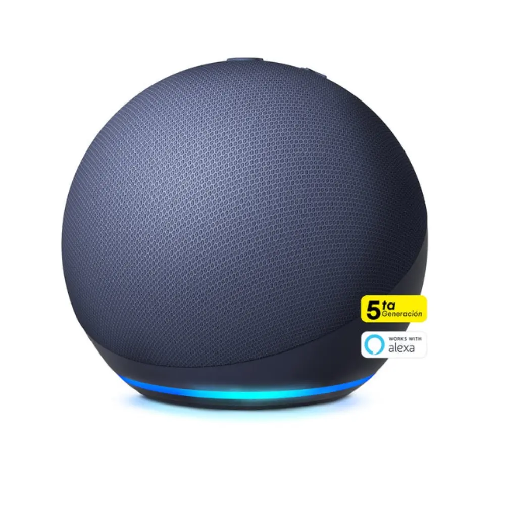 Echo Dot 5ta Generación Altavoz Smart con Alexa Diseño Compacto Premium Negro