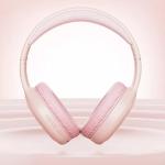 Lenovo TH30 Bluetooth Over-Ear 40mm Hi-Res Audio 20h Batería Cancelación Ruido Rosado