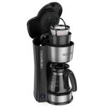 Black+Decker CM0755S 900W Cafetera 4 en 1 Filtro Permanente Sistema Antigoteo