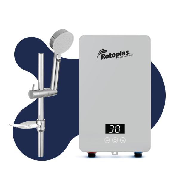 Rotoplas New Sense Pro 6KW Terma Instantánea Digital Seguridad Avanzada Blanco