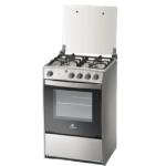 Cocina Indurama Viena QZ 4 Hornillas 18.000 BTU Parrilla Antiadherente Diseño Moderno Acero
