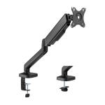 Soporte Monitor 17"-32" Ajustable Giratorio 360° Base Robusta Carga 15kg Negro
