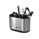Facusa Porta Cubiertos 10133539 Acero Inoxidable 24 Piezas Elegante y Duradero Plateado