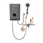 Rapiducha Eléctrica Turbo Max Sole 5500W Calentamiento Rápido Compacta Gris