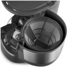 Electrolux ECM10 Cafetera Eléctrica 750W Jarra de Vidrio 10 Tazas Sistema Antigoteo Negro