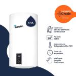 Rotoplas Digiterma 100L Terma Eléctrica Digital Ahorradora Blanca