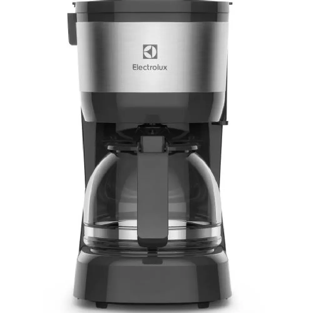 Electrolux ECM10 Cafetera Eléctrica 750W Jarra de Vidrio 10 Tazas Sistema Antigoteo Negro