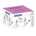 Azucarero Tramontina 300ml Acero Inoxidable 18/10 con Cuchara Incorporada Antiadherente