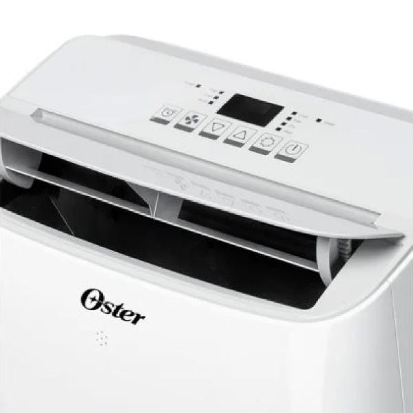 Oster PACPOR1412FWE 12000 BTU Aire Acondicionado Portátil 3 en 1 Control Remoto Blanco