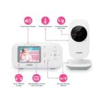 VTech VM2251 Monitor para Bebé Pantalla LCD 2.4” Visión Nocturna WiFi Blanco