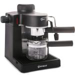 Cafetera Imaco IECM5B 600W Capuccino Espresso 5 Bares Vaporizador Acero Inoxidable