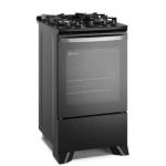 Electrolux FE4GP Cocina 4 Quemadores 5.2 kW Encendido Automático Mesa de Vidrio Negro