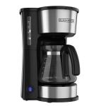 Black+Decker CM0755S 900W Cafetera 4 en 1 Filtro Permanente Sistema Antigoteo