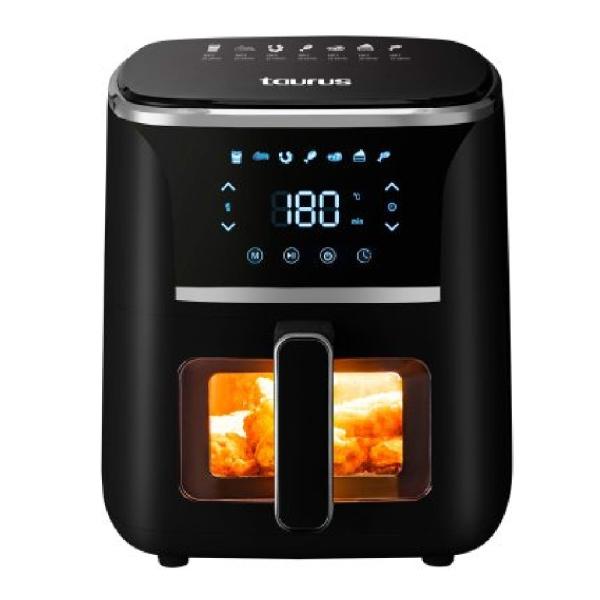 Freidora sin Aceite Taurus 5L 1500W Sistema 360° Air Fryer Digital Panel Táctil