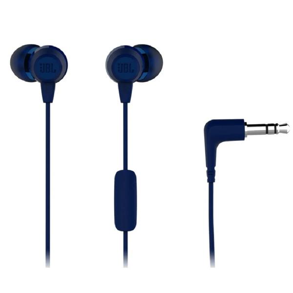 JBL C50HI Auriculares Inalámbricos 20Hz-20kHz Control de Graves Micrófono Integrado Color Azul