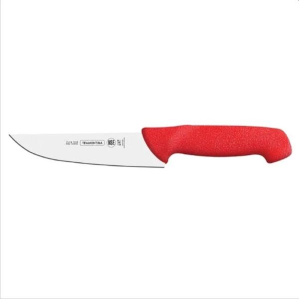 Victorinox 24621-078-088 Cuchillo Carnicero 8" Rojo Fibrox Pro Hoja Afilada Permanente