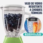 Oster BLSTKAG-KPB-053 Licuadora 2 Velocidades 450W Vaso Vidrio 1.5L Tritura Hielo